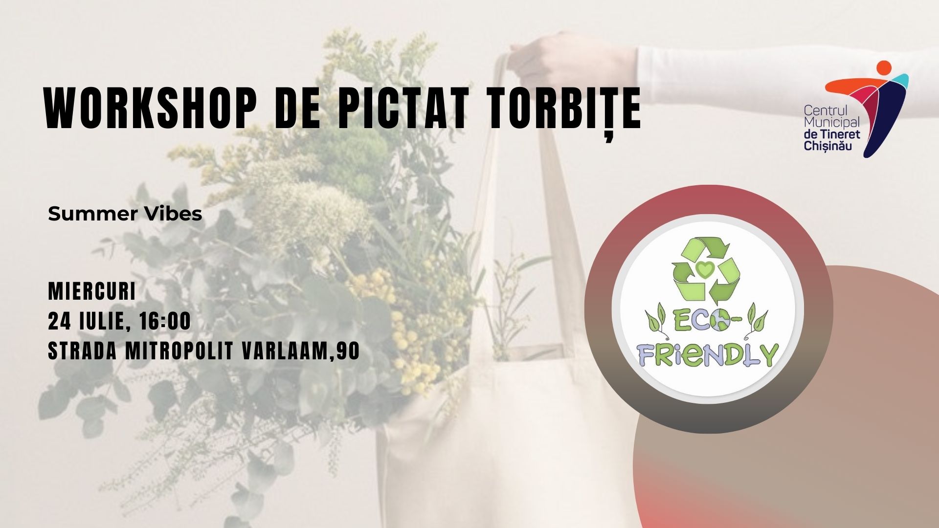 Workshop de pictat torbițe