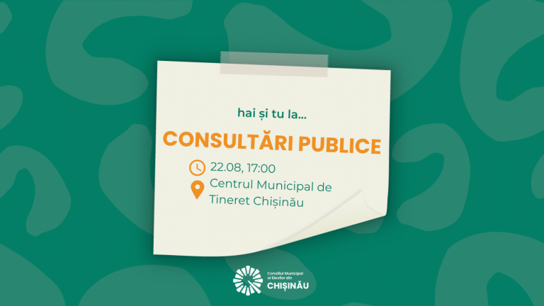 Consiliul Municipal al Elevilor din Chișinău te invită să-ți faci vocea auzită!