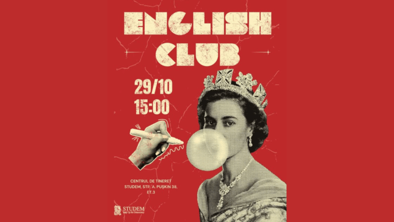 Let’s Talk English! Clubul de Engleză revine la STUDEM
