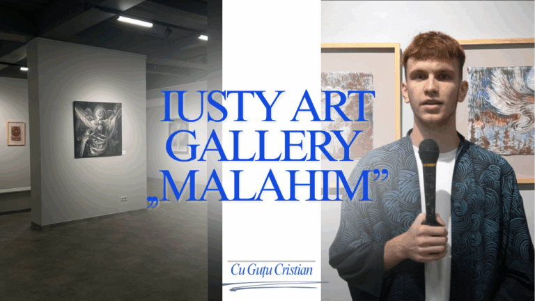 Reportaj | Malahim, pictură, simboluri și emoții la Iusty Art Gallery