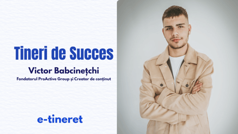 Victor Babcinețchi: de la vis la acțiune, povestea unui lider care inspiră tinerii