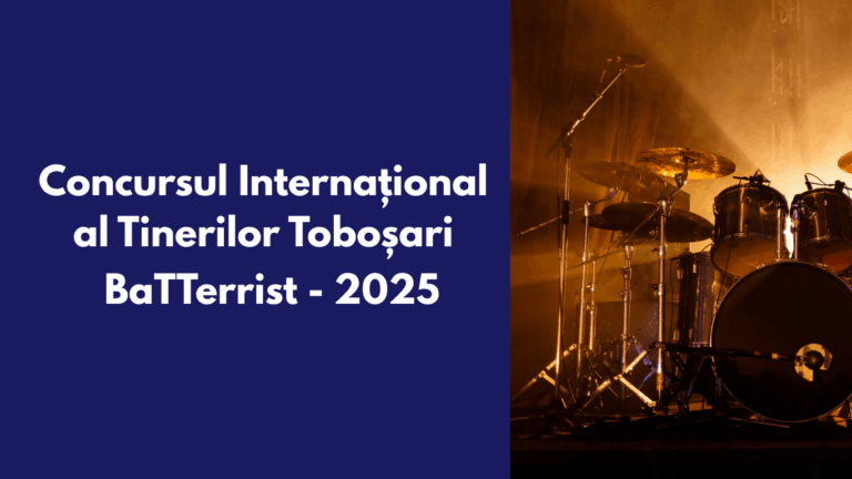 Concursul Internațional al Tinerilor Toboșari „BaTTerrist”, ediția a II-a, 2025