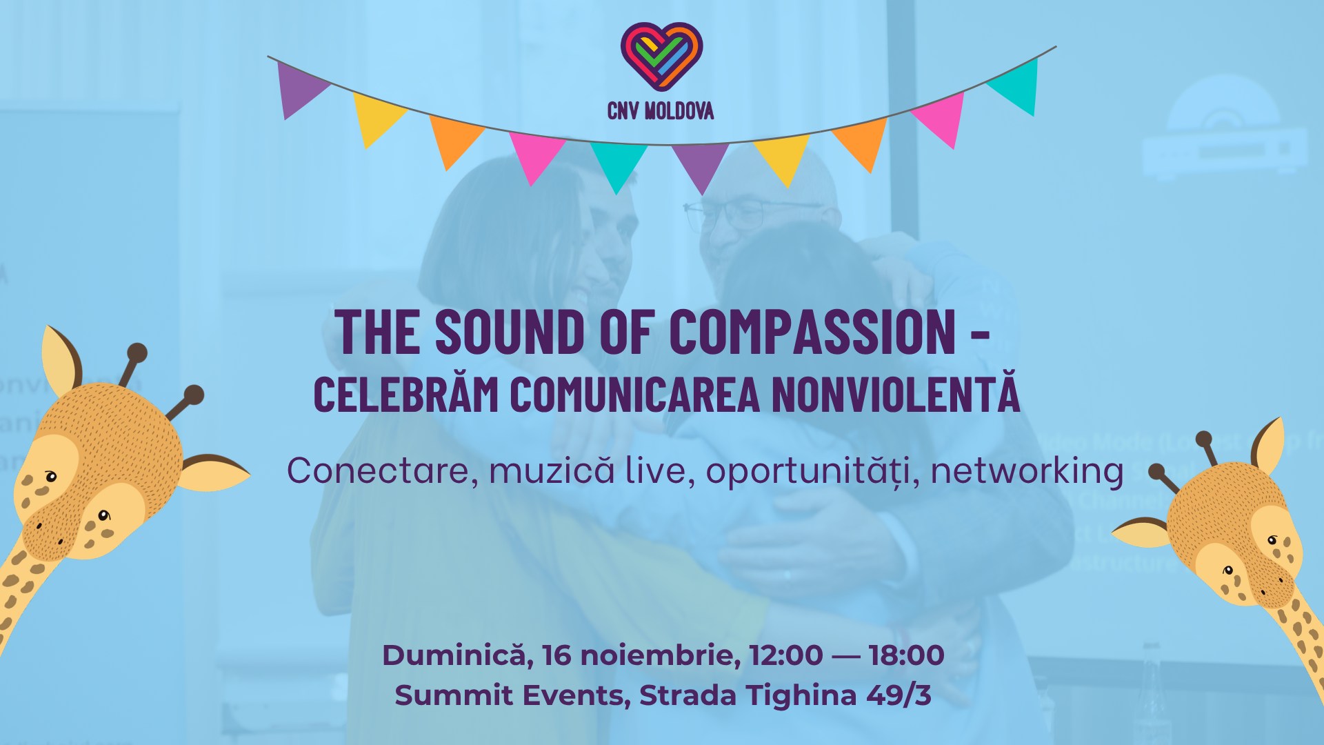 Caravana CNV Moldova își încheie călătoria cu un eveniment dedicat empatiei și conexiunii autentice