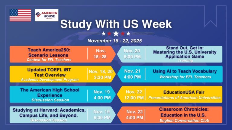Неделя обучения в США в Кишиневе | Серия мероприятий, посвященных обучению в США