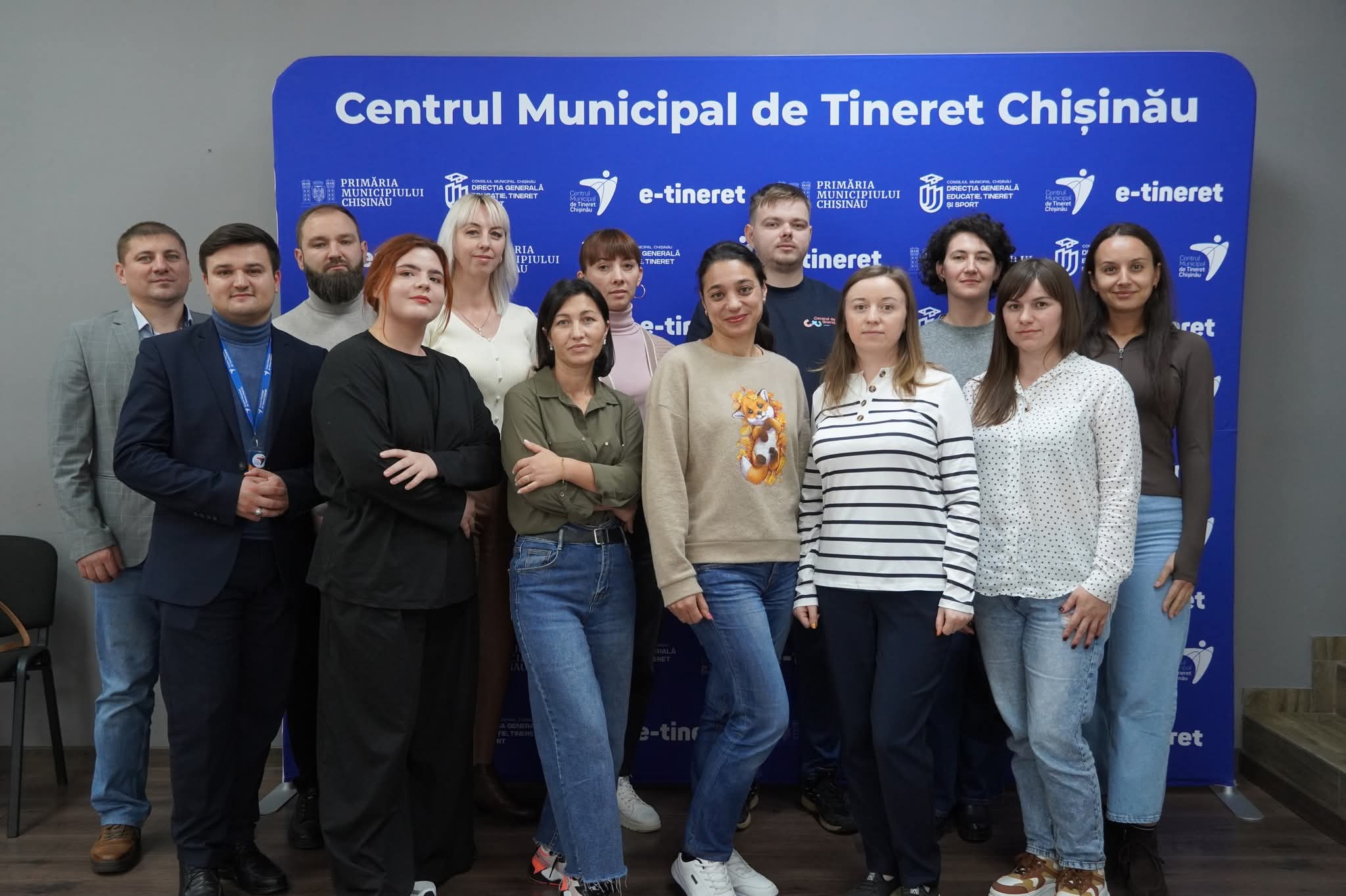 Обмен опытом и наставничество в Муниципальном молодежном центре Кишинева: важный шаг к укреплению национальной сети молодежных центров