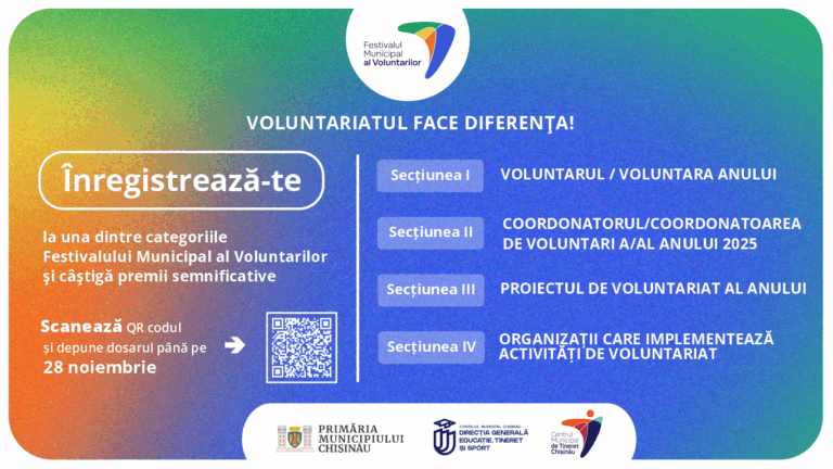 Срок подачи заявок на участие в фестивале муниципальных волонтеров продлен до 28 ноября