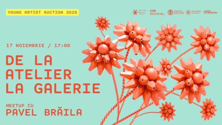 De la atelier la galerie – un workshop Young Artist Auction cu Pavel Brăila