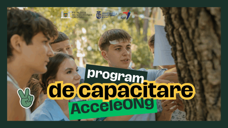 AcceleONg — Программа развития молодежных организаций в Кишиневе