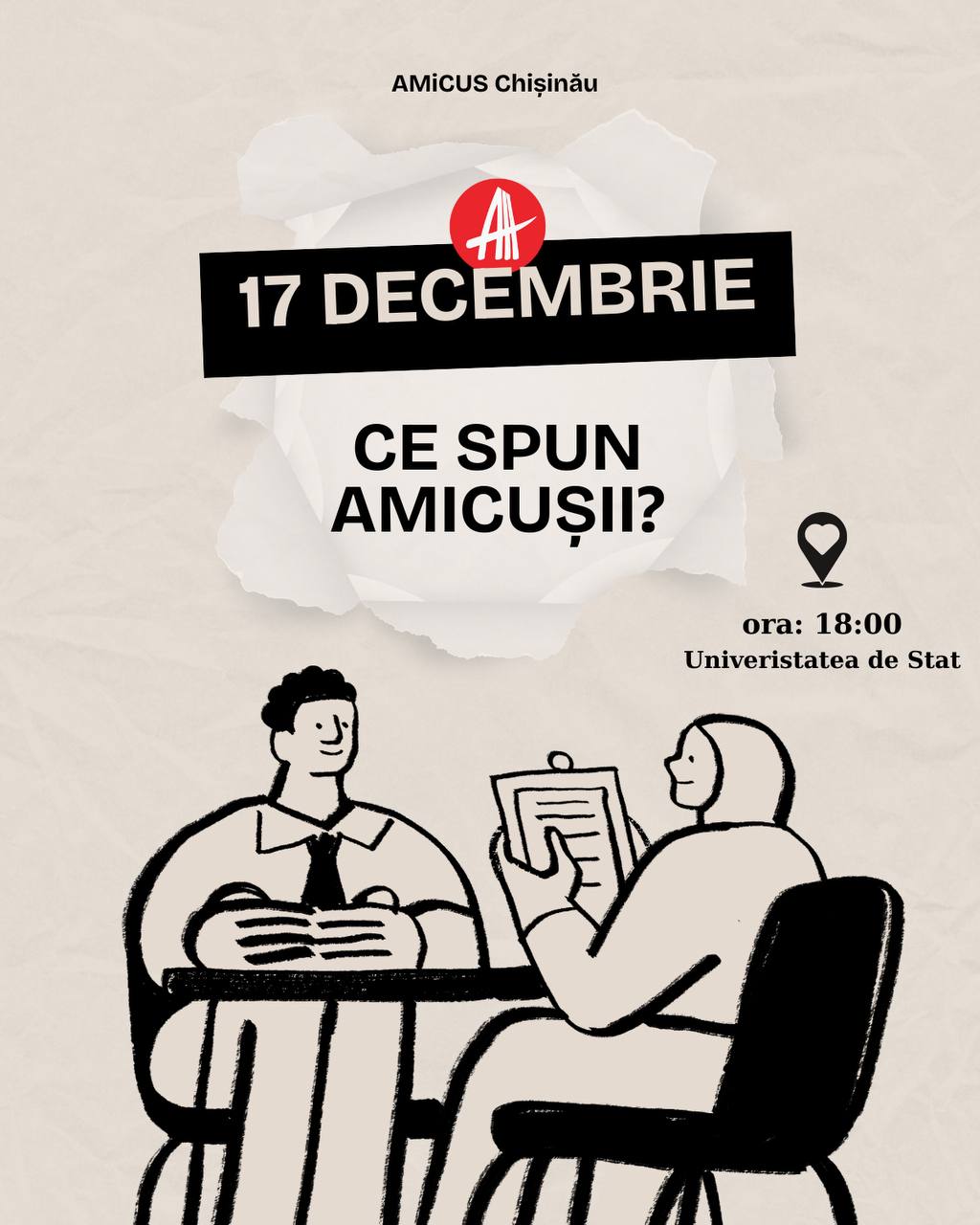 Ce spun Amicușii?- un eveniment plin de distracție și voie bună 