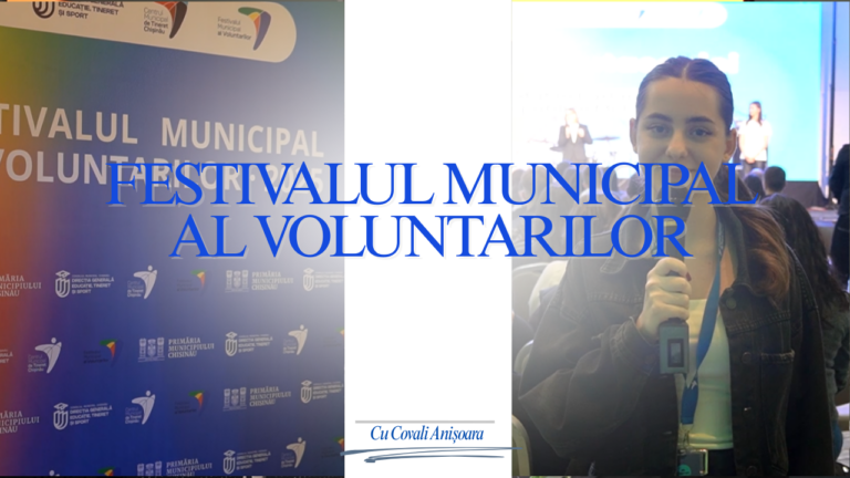 Festivalul Municipal al Voluntarilor – ediția a III-a, un eveniment dedicat recunoașterii tinerilor și organizațiilor care contribuie activ la dezvoltarea comunității din Chișinău