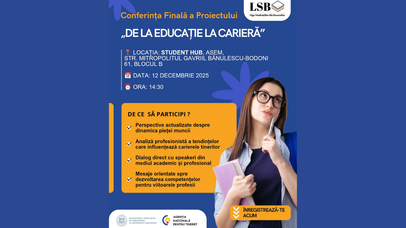 „De la Educație la Carieră”: O Perspectivă Asupra Integrării Profesionale a Tinerilor