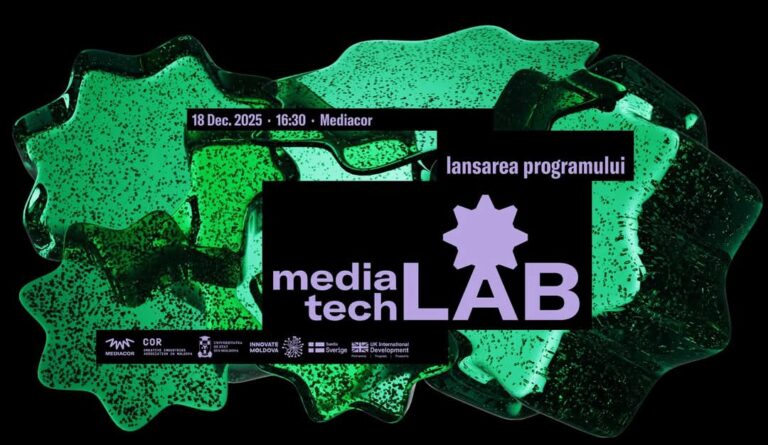 lansarea MediaTech Lab – incubatorul unde ideile creative se transformă în produse media reale