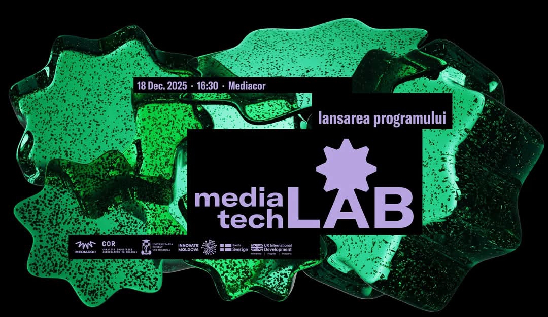 lansarea MediaTech Lab – incubatorul unde ideile creative se transformă în produse media reale