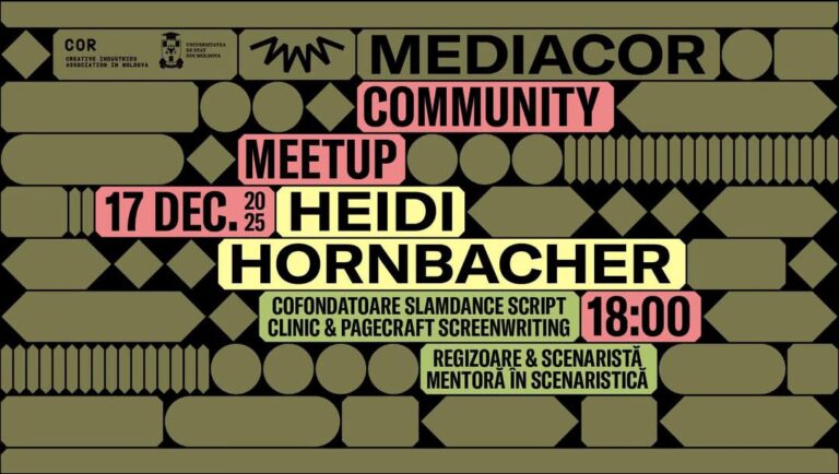  Heidi Hornbacher – scenaristă, regizoare și instructoare, prezentă în Republica Moldova în cadrul Școlii de Film MILAP 2025.