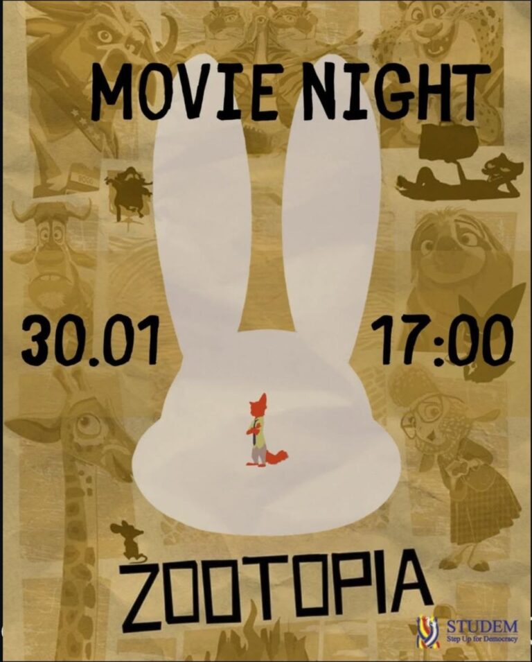 AO STUDEM organizează proiecția filmului „Zootopia 2” pentru tineri