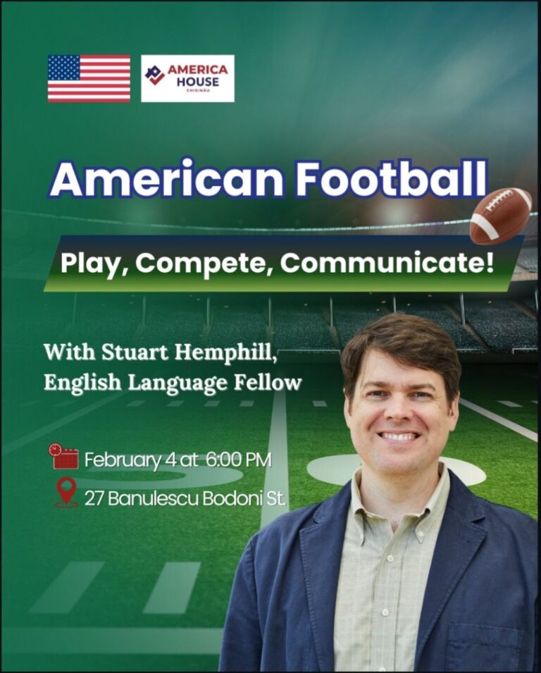 Sesiune informativă: Fotbal American