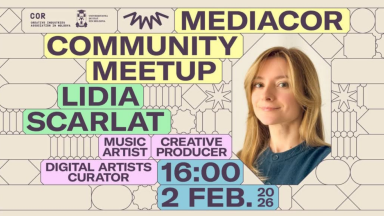 Mediacor organizes a community meetup with Lidia Scarlat on international collaborations