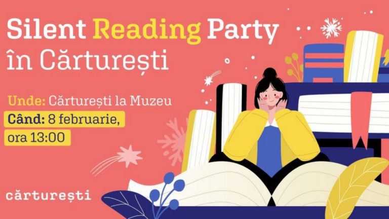 Event „Silent Reading Party” at Cărturești