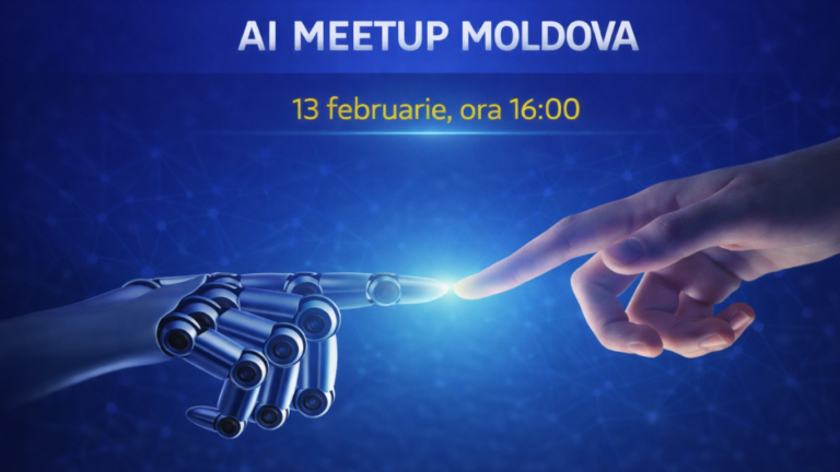 AI Meetup Moldova: O abordare practică a inteligenței artificiale în afaceri