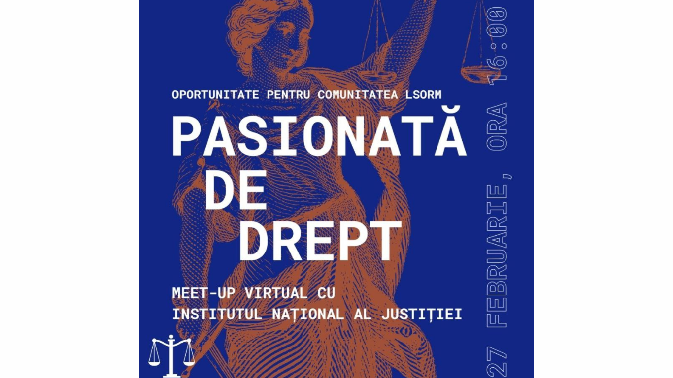 Dialog pentru Justiție: Meet-up Virtual între Comunitatea LSORM și Institutul Național al Justiției