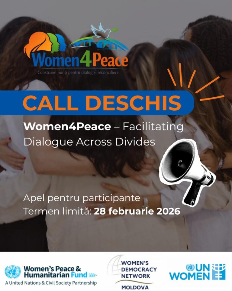 Women4Peace 2026: Consolidarea dialogului și a leadership-ului feminin în comunități