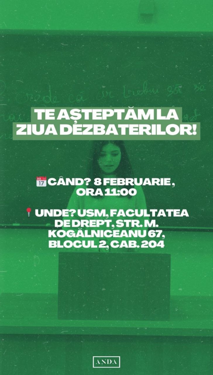 Arta argumentării revine: Ziua Dezbaterilor își deschide ușile pentru tineri la ANDA