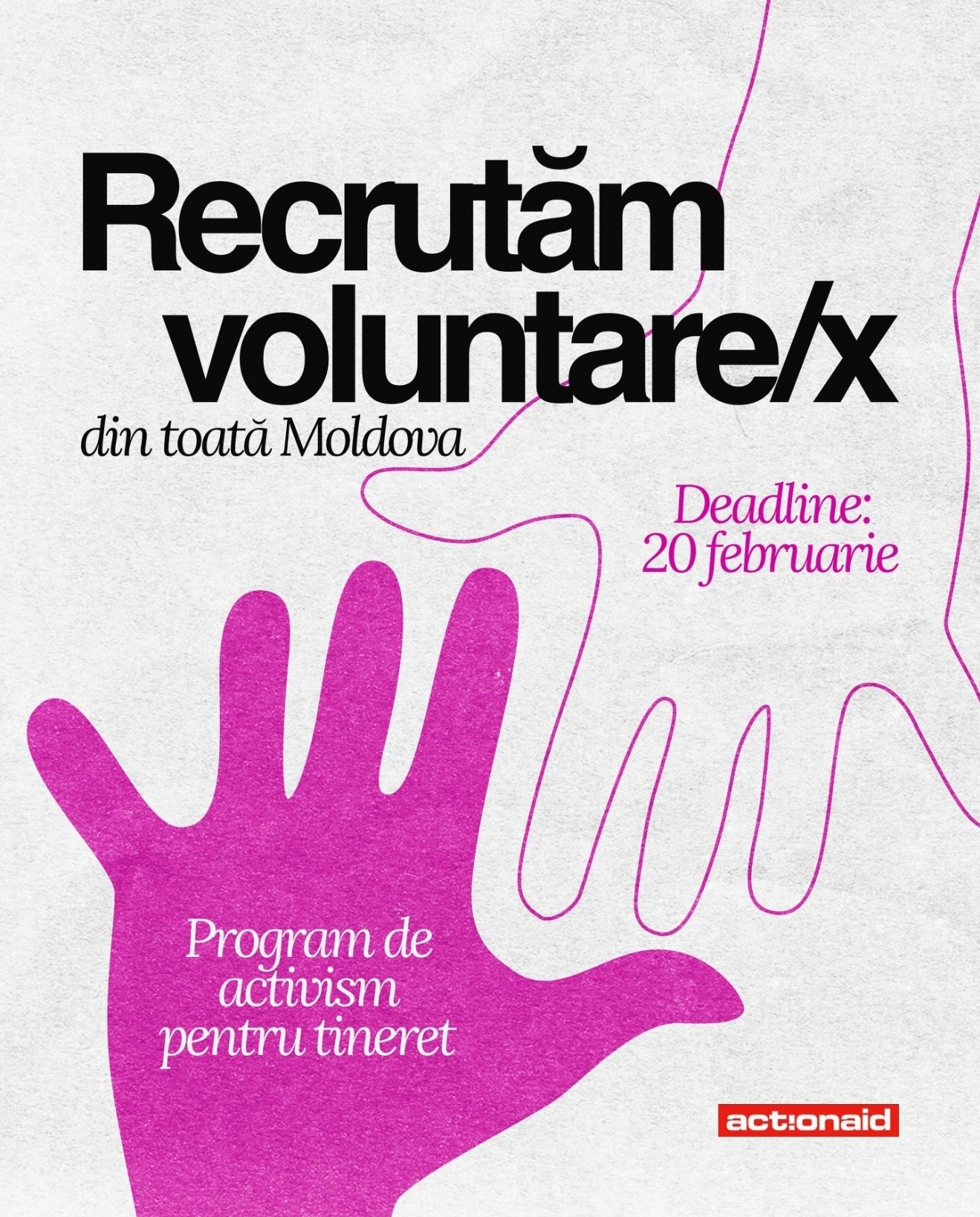 Acum e momentul tău: devino voluntară/x la în programul de Activism pentru Tineret și demonstrează-ți interesul pentru feminism