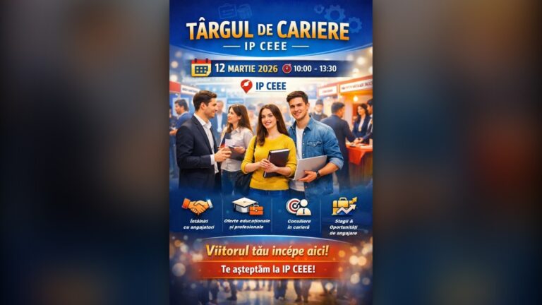 Târgul de Cariere la Centrul de Excelență în Energetică și Electronică: Oportunități pentru viitorii specialiști