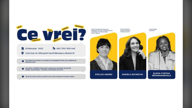 „CE VREI?” – dezvoltare personală și sprijin pentru șase tinere din sistemul de protecție