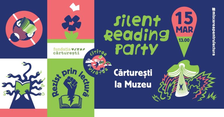 Silent Reading Party returns to Cărturești: a new edition dedicated to silent reading