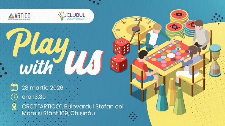 PLAY WITH US: o seară de jocuri și distracție la ARTICO