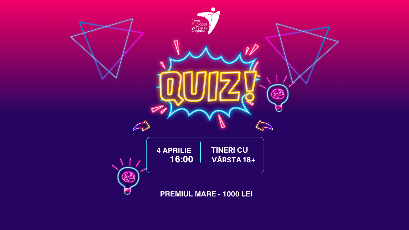Night Quiz revine la Chișinău: provocări, distracție și premii pentru tineri