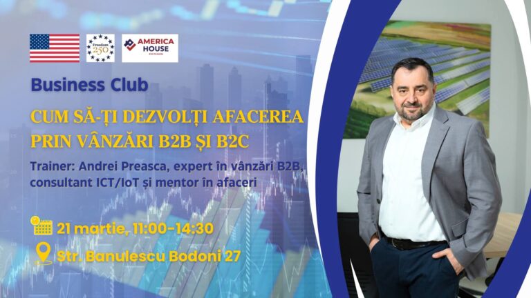 America House teaches you how to sell effectively in B2B and B2C