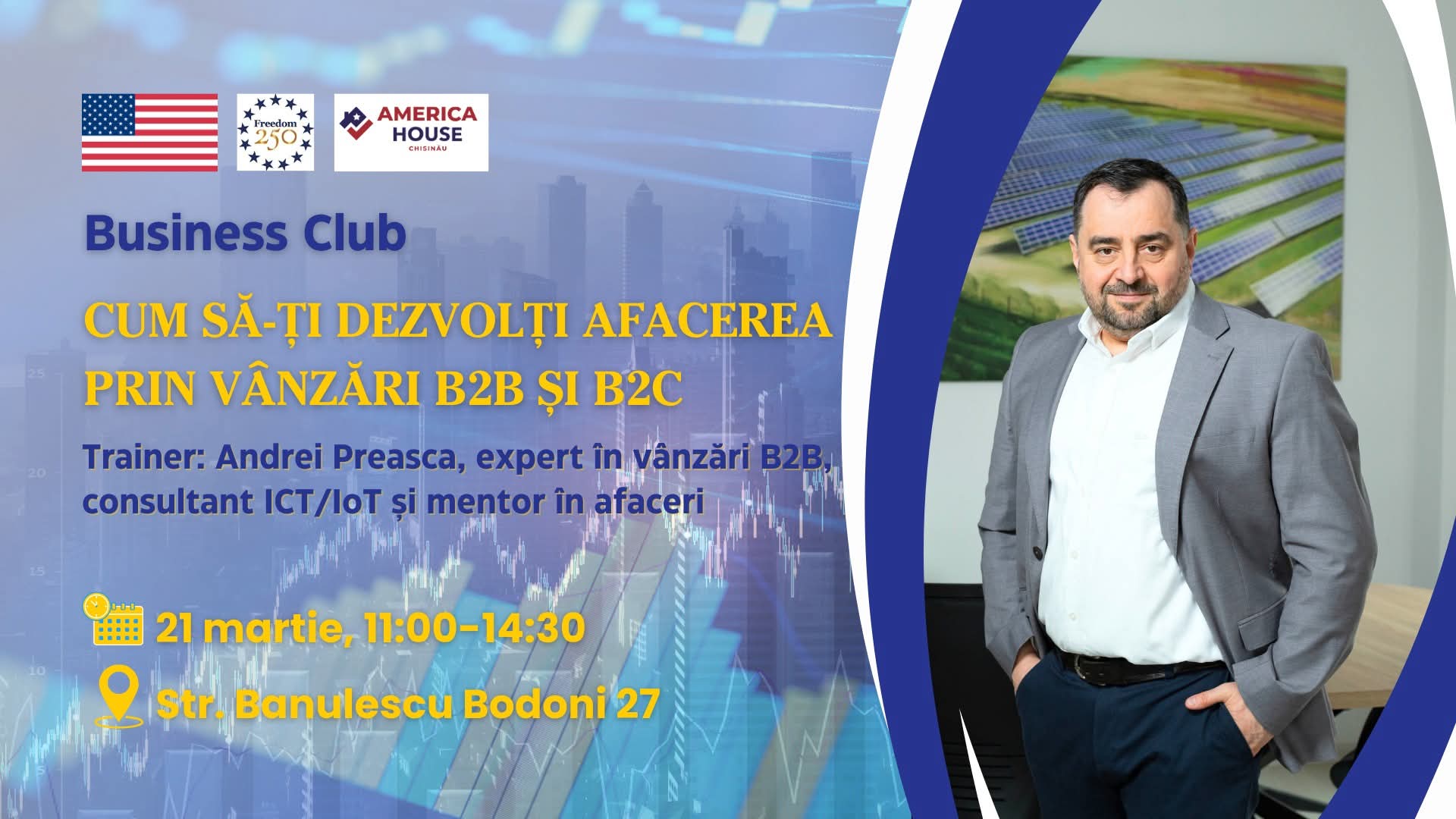 America House te învață să vinzi eficient în B2B și B2C