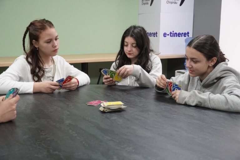 Jocuri și energie la Centrul Municipal de Tineret Chișinău