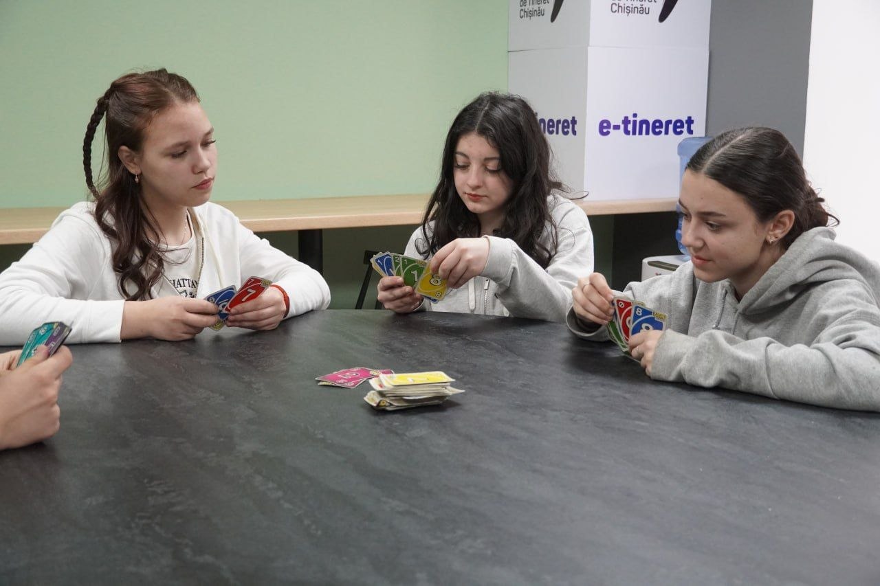 Jocuri și energie la Centrul Municipal de Tineret Chișinău