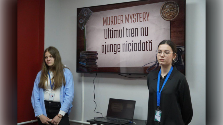 Suspans și strategie la „Murder Mystery”, organizat la Centrul Municipal de Tineret Chișinău