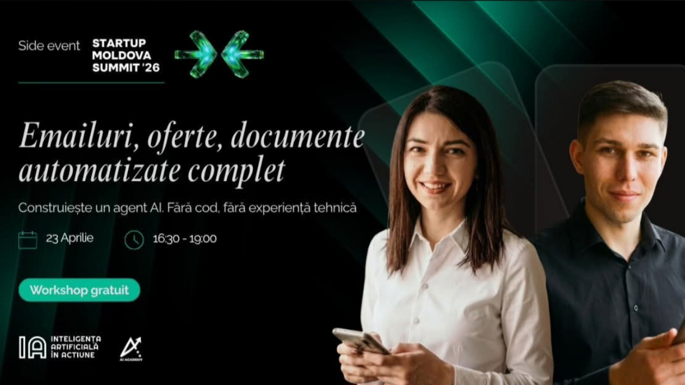 ,,Lasă AI-ul să lucreze în locul tău!”: workshop-ul care transformă email-urile în automatizări