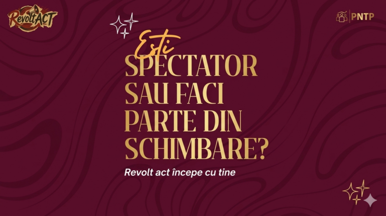 Aplică la Revolt ACT – Program pentru Tineri Implicați