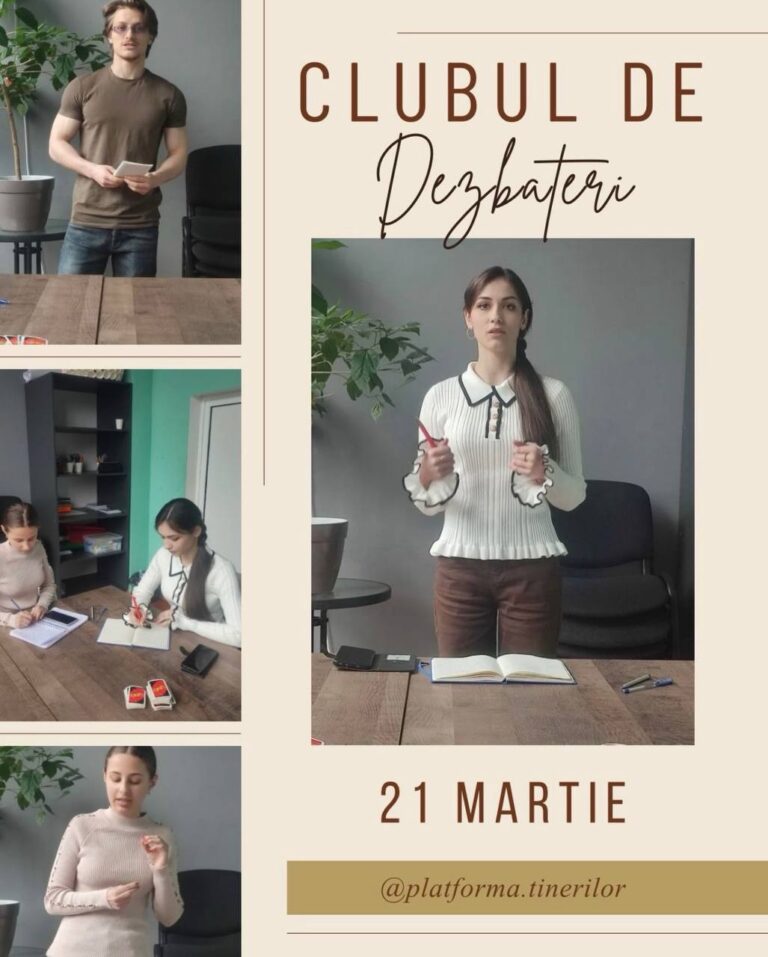 Clubul de Dezbateri PNTP: Oportunitate de dezvoltare pentru tinerii dornici de dialog