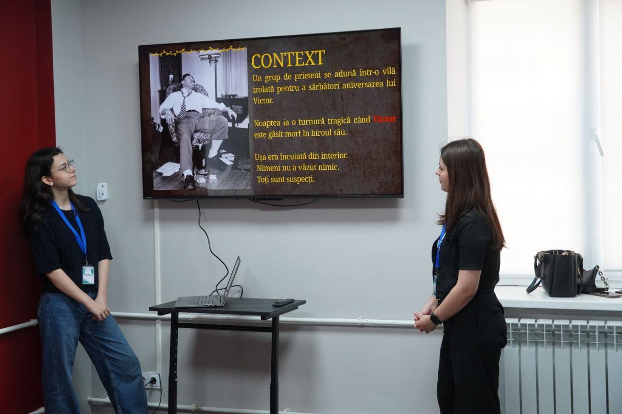 O nouă ediție „Murder Mystery” pentru tineri la Centrul Municipal de Tineret Chișinău