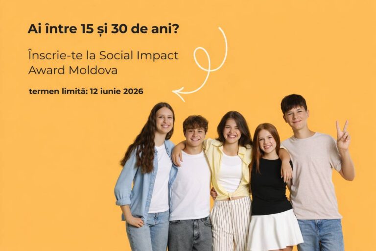 Social Impact Award Moldova 2026: возможность микрофинансирования и наставничества для молодых предпринимателей