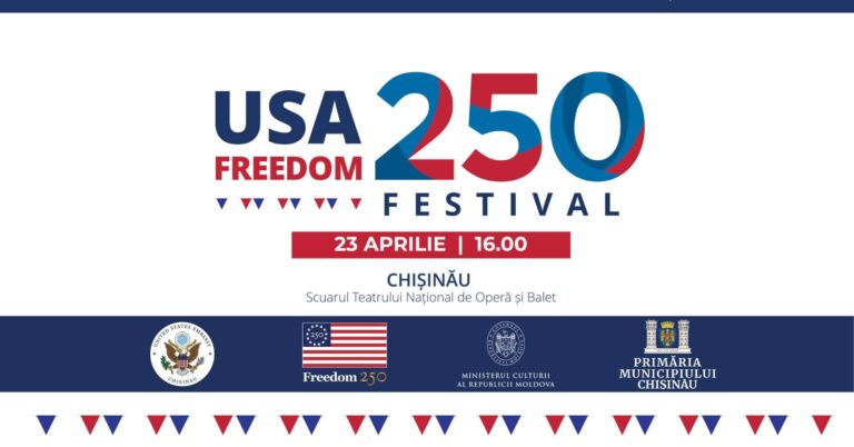 Фестиваль USA Freedom 250: Празднование 250-летия американской независимости в Кишиневе