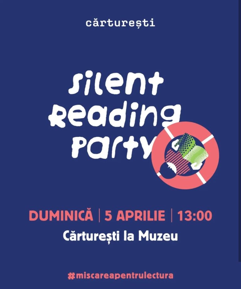 Cărturești Chișinău invită toți iubitorii de cărți la o experiență diferită și relaxantă: Silent Reading Party.