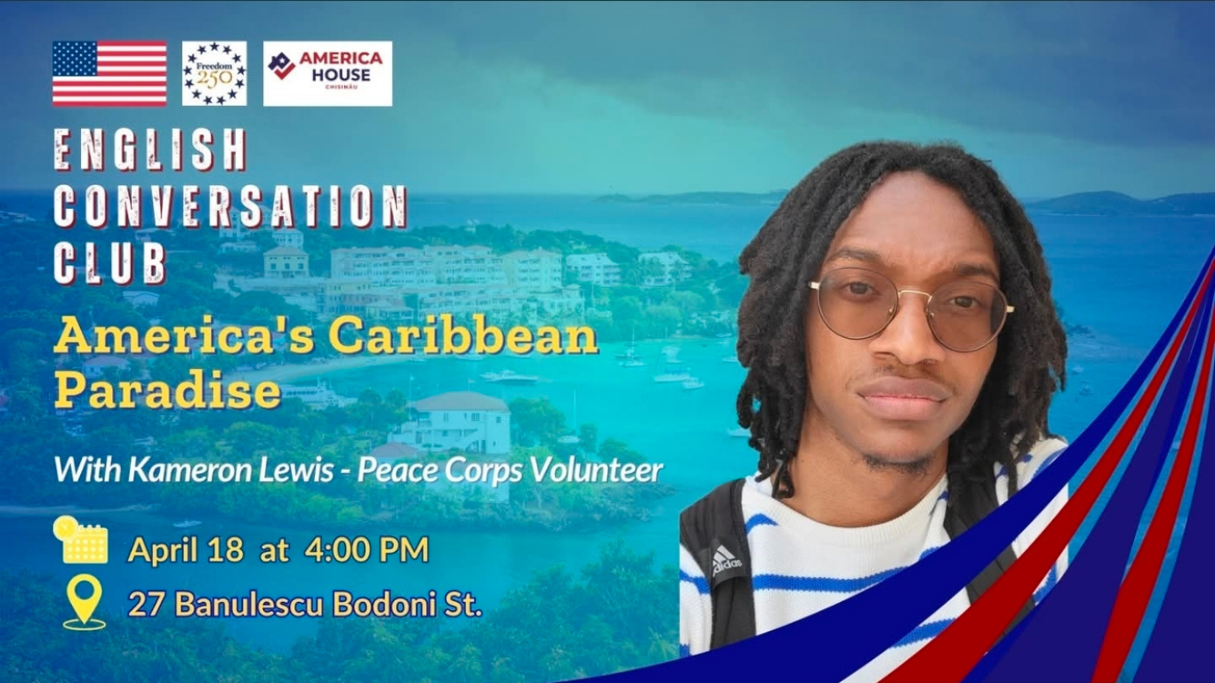 English Conversation Club – ,,America’s Caribbean Paradise”