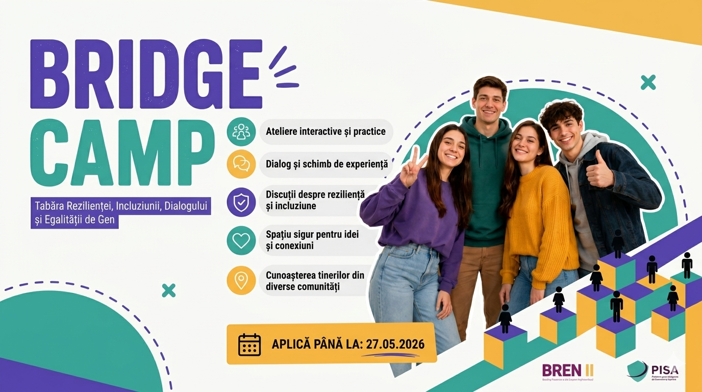 BRIDGE Camp – Tabăra Rezilienței și Participării Civice își deschide ușile în luna iunie