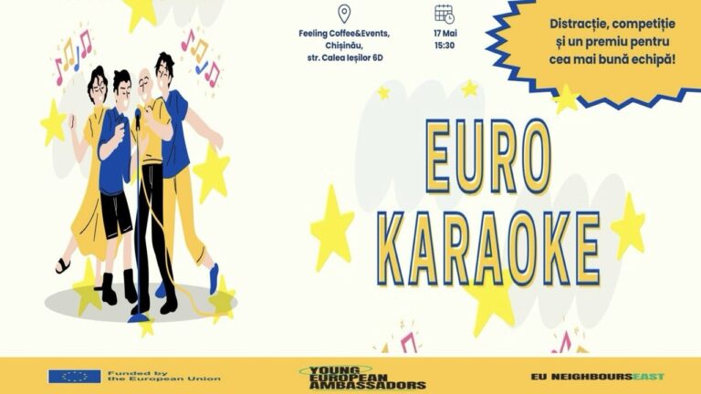 Euro Karaoke 2026: Competiție și Cultură Europeană pentru Tinerii din Chișinău