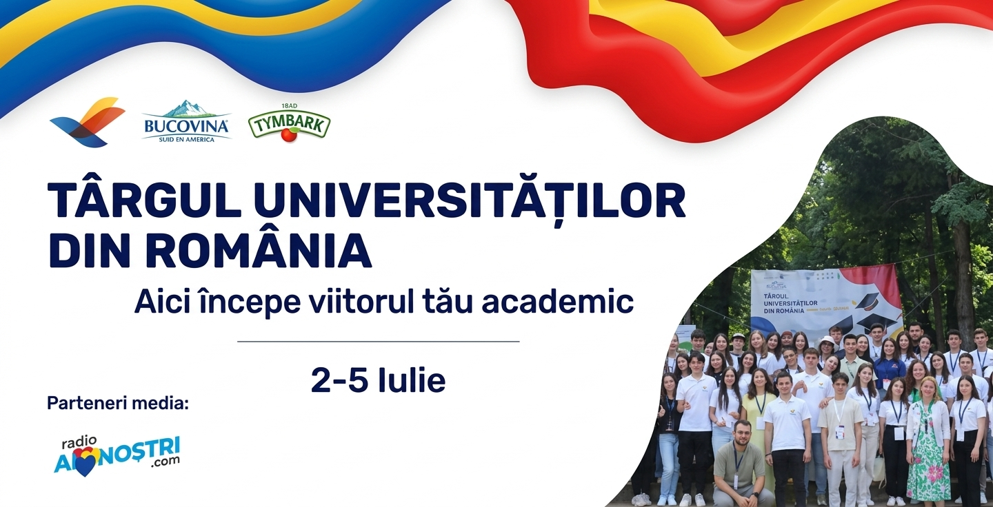 Târgul Universităților din România revine cu cea de-a XV-a ediție. Află tot ce trebuie să știi despre admiterea din 2026