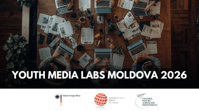 We are looking for 10 young people for “Youth Media Labs Moldova 2026” in Chisinau