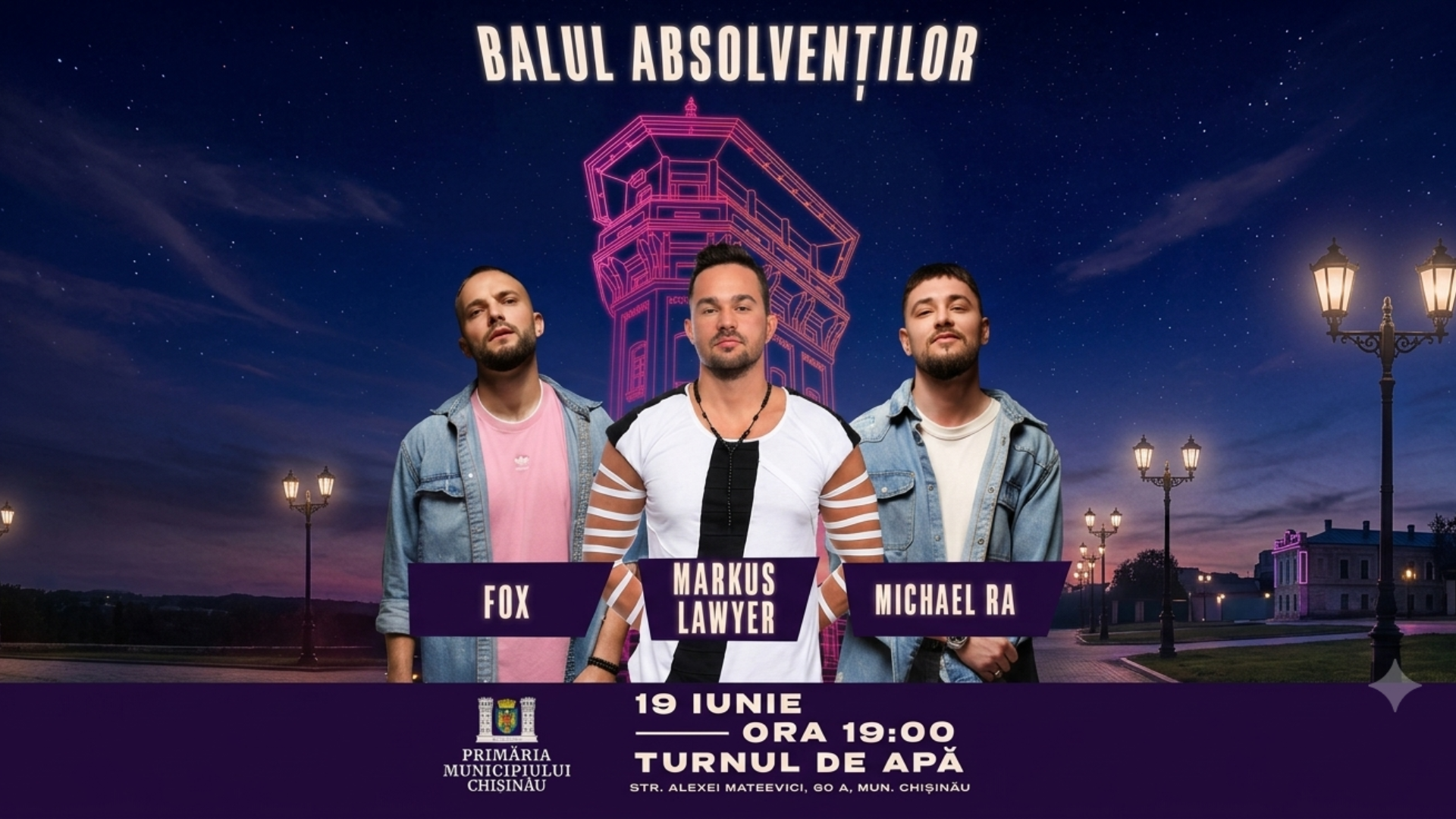 Balul Absolvenților 2026: cea mai tare discotecă în aer liber revine la Chișinău